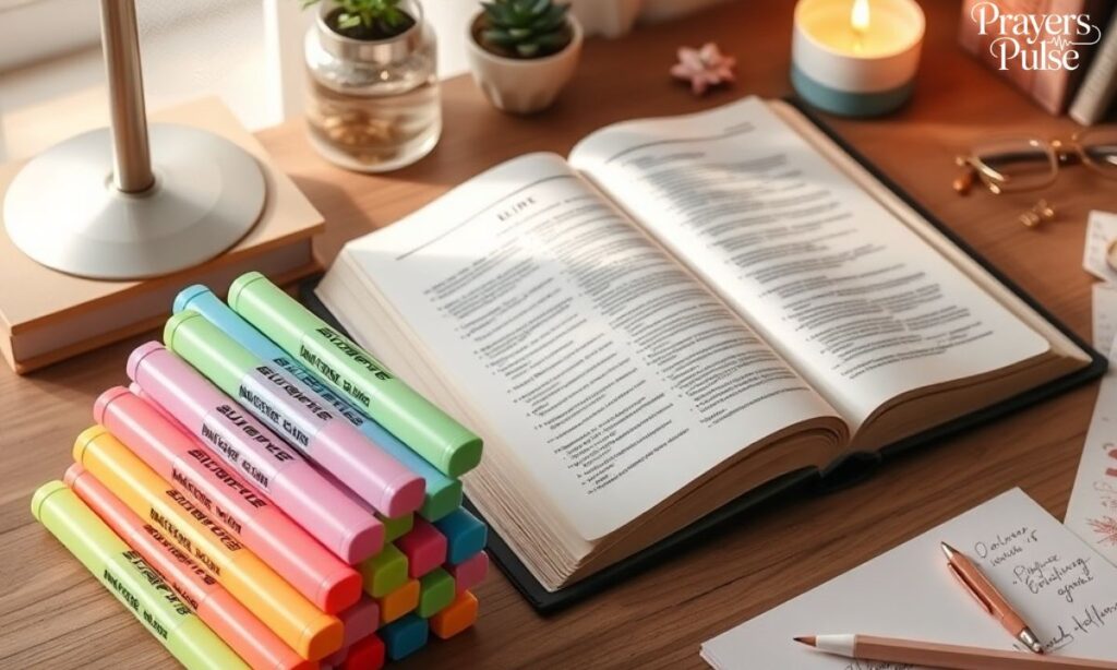 BLIEVE- Aesthetic Bible Highlighters No Bleed Through