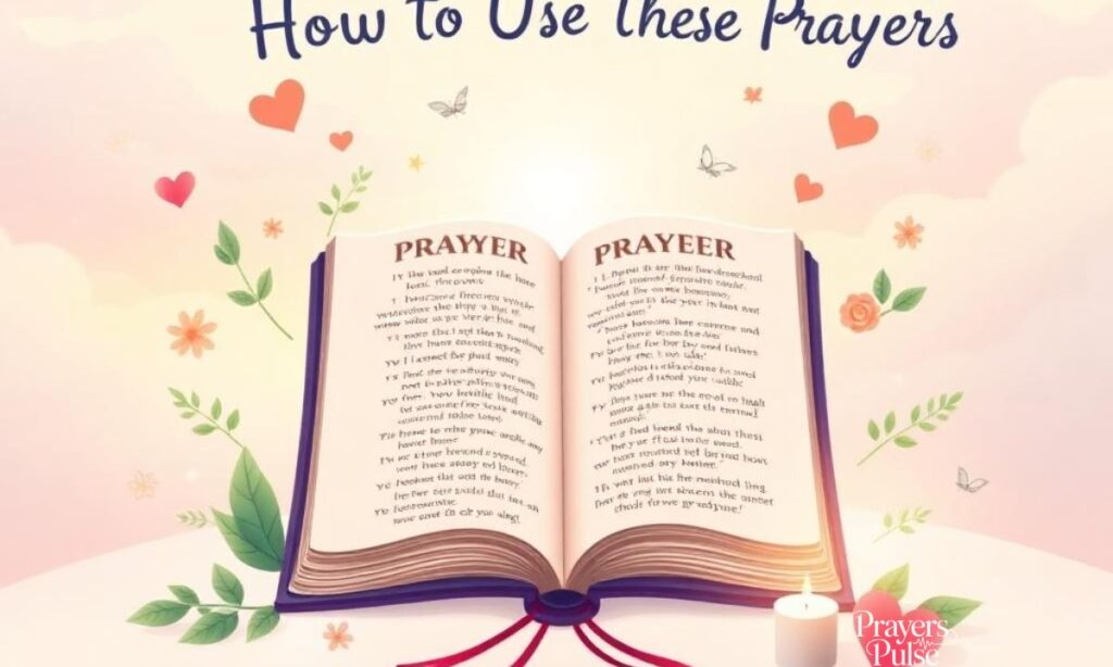 How to Use These Prayers