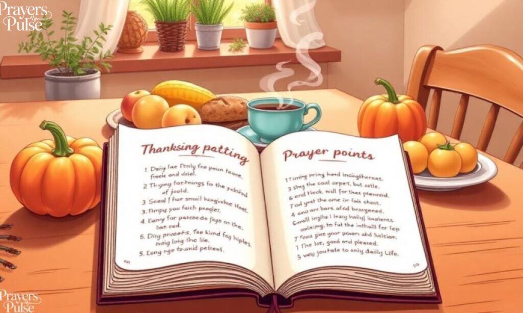 Opening Thanksgiving Prayers