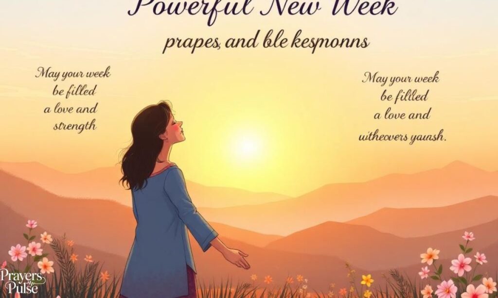 Powerful New Week Prayers and Blessings for Him