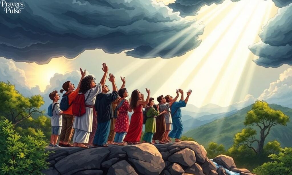 Pray for the strength of God's hand in times of opposition