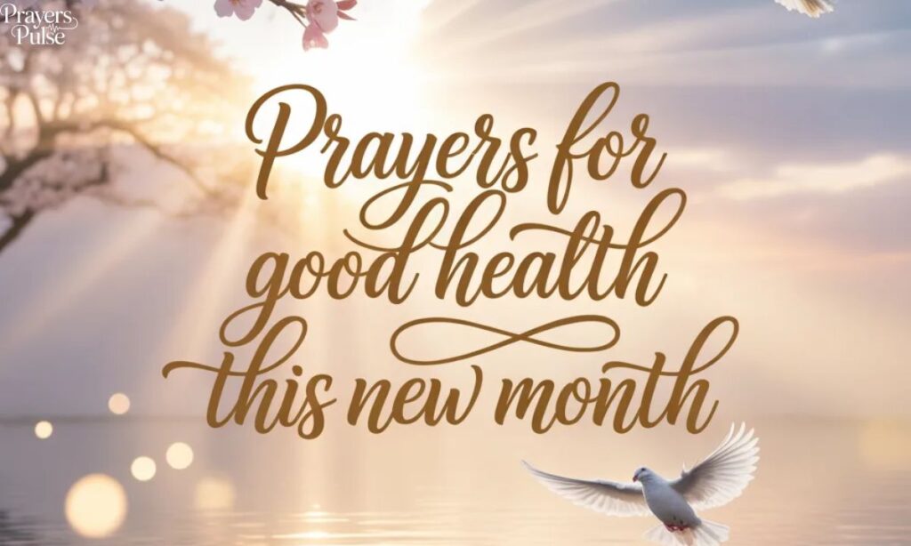 Prayers for Good Health This New Month