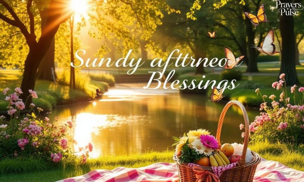 Sunday Afternoon Blessings