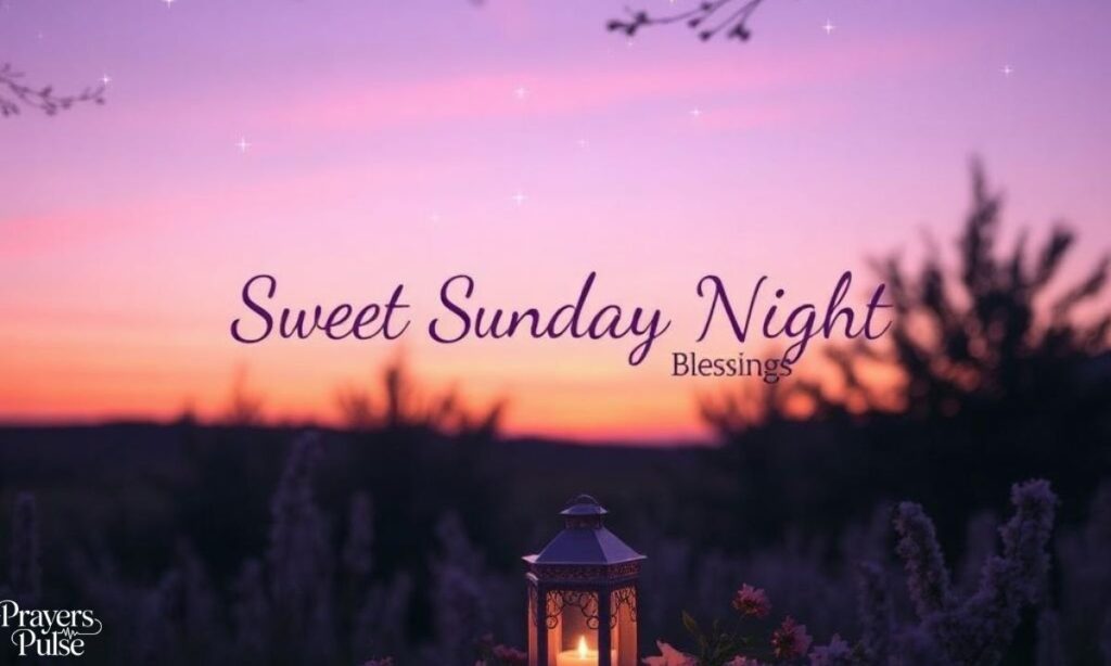 Sweet Sunday Night Blessings