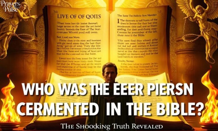 Who Was the First Person Cremated in the Bible The Shocking Truth Revealed