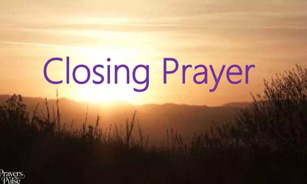Closing Prayer
