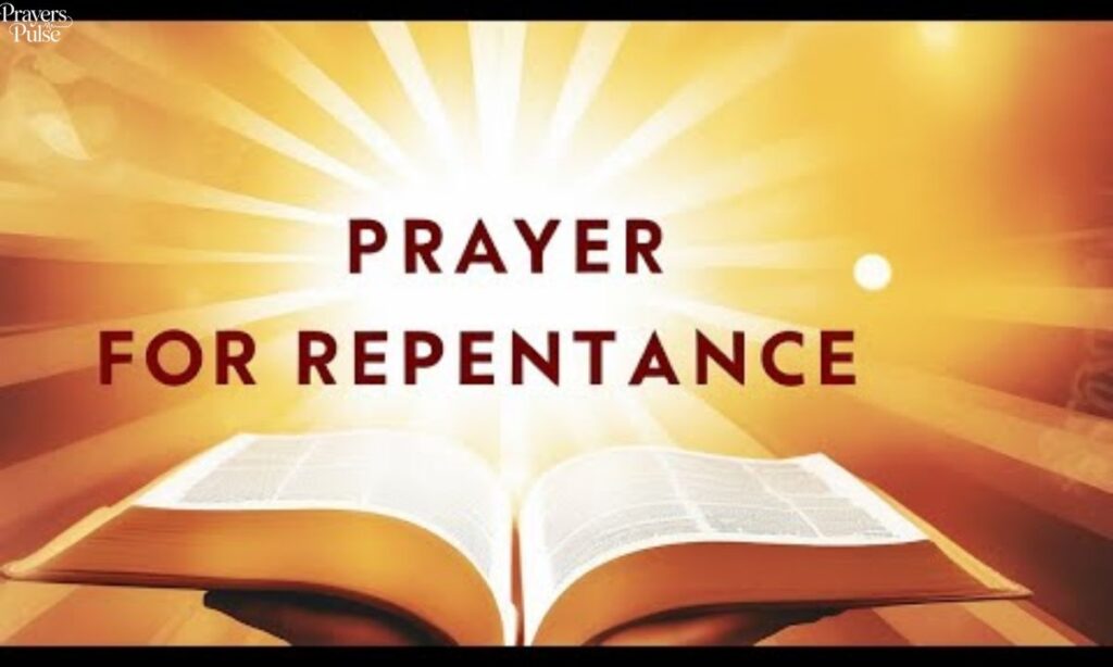 Combine Prayer with Repentance