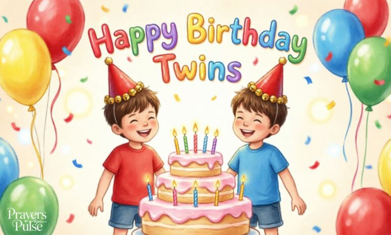 160+ Unique and Creative Birthday Wishes for a Twin Brothers