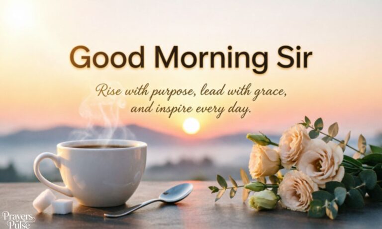 321+ Best Good Morning Wishes for Sir with Honor & Grace