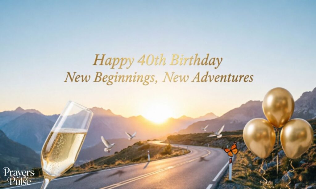40th Birthday New Beginnings Messages