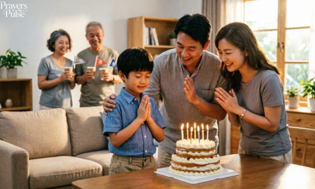 Birthday Blessing Prayer for a Son