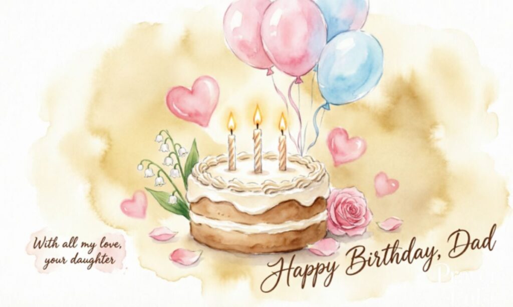 Birthday Wishes for Dad from a Daughter