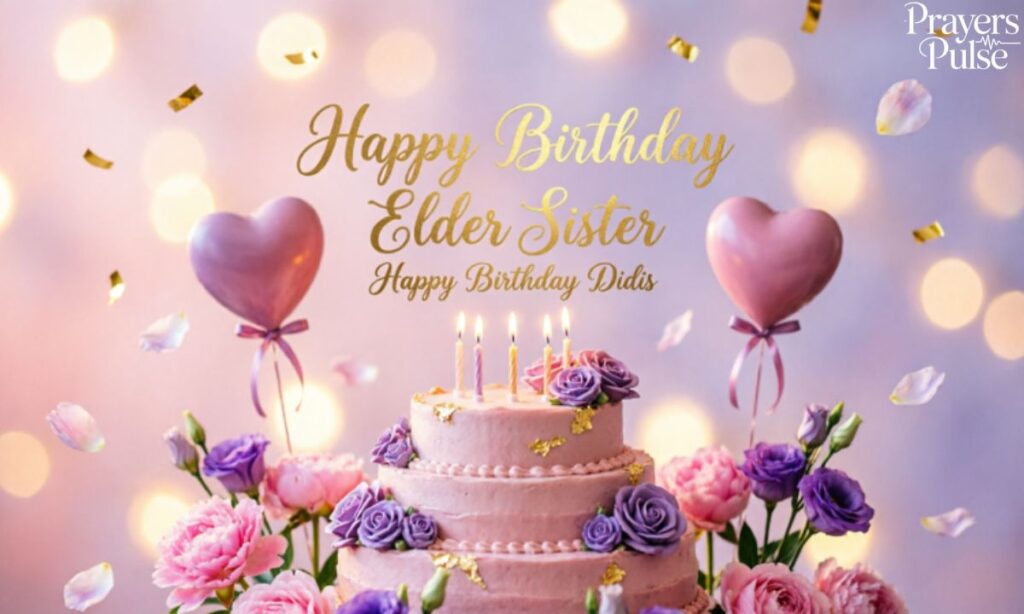  Birthday Wishes for Elder Sister