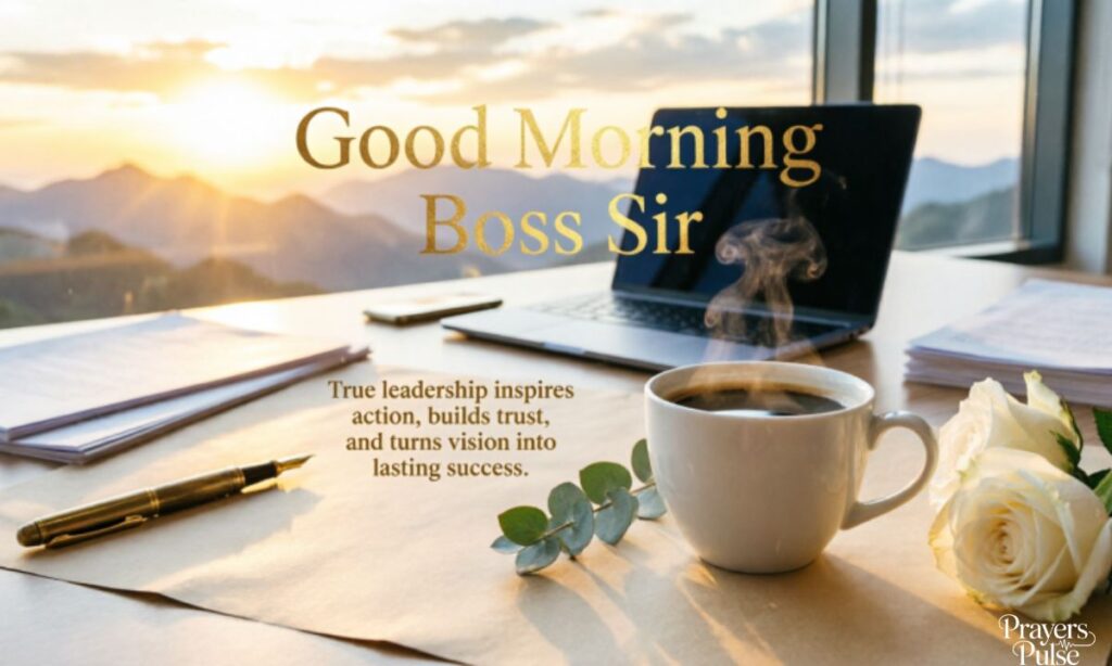 Good Morning Messages for Boss Sir