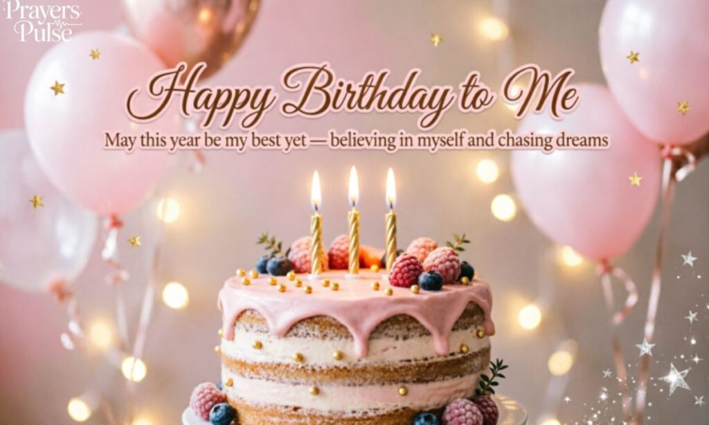 Inspirational Birthday Wishes to Myself
