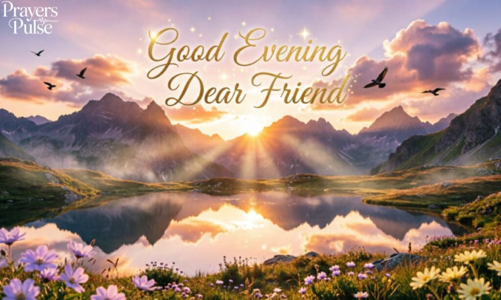 Inspirational Good Evening Messages for a Friend