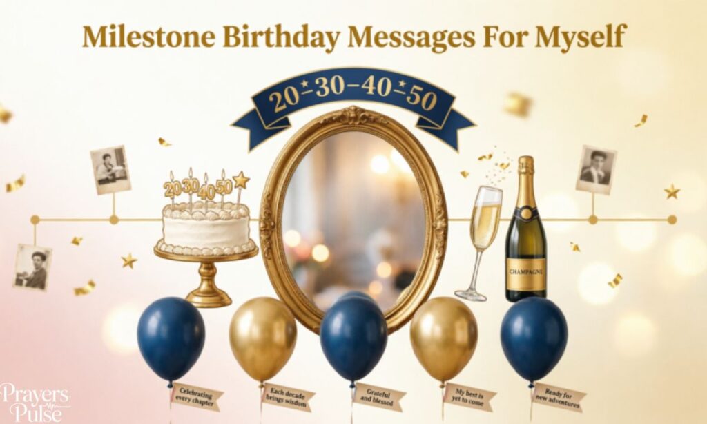 Milestone Birthday Messages For Myself