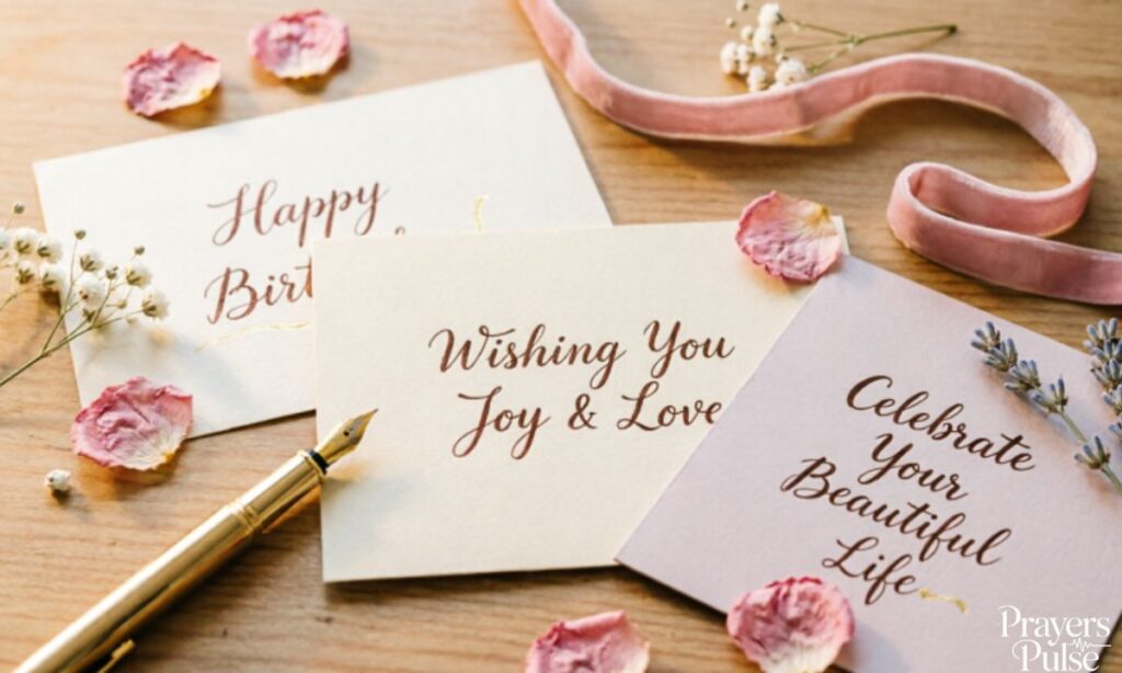 One-Line Birthday Blessings for Cards