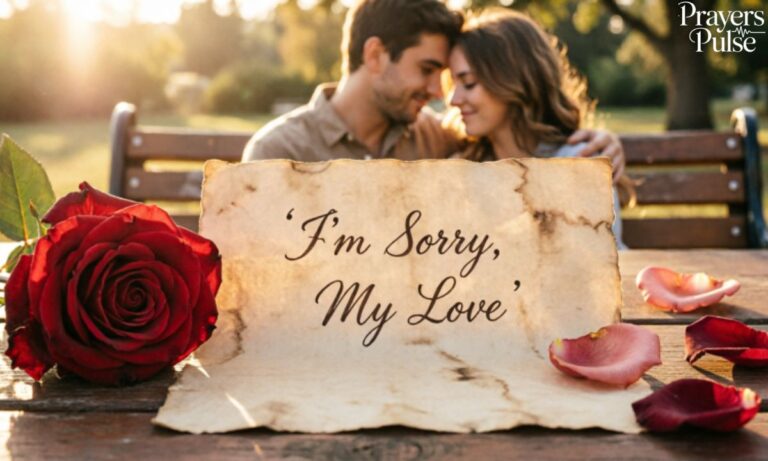 121+ Romantic And Heart Touching Apology Message To My Love