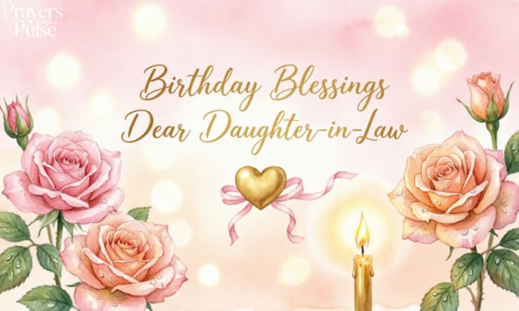 Birthday Blessings for Daughter-in-Law