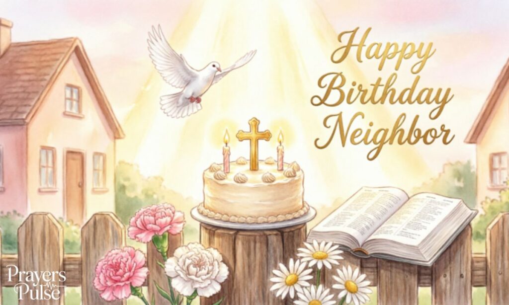 Christian Birthday Wishes for a Neighbor