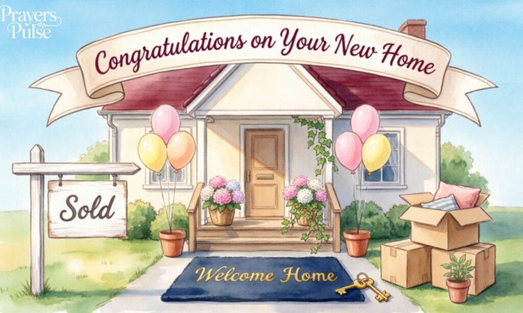 Congratulations on Your New Home Wishes