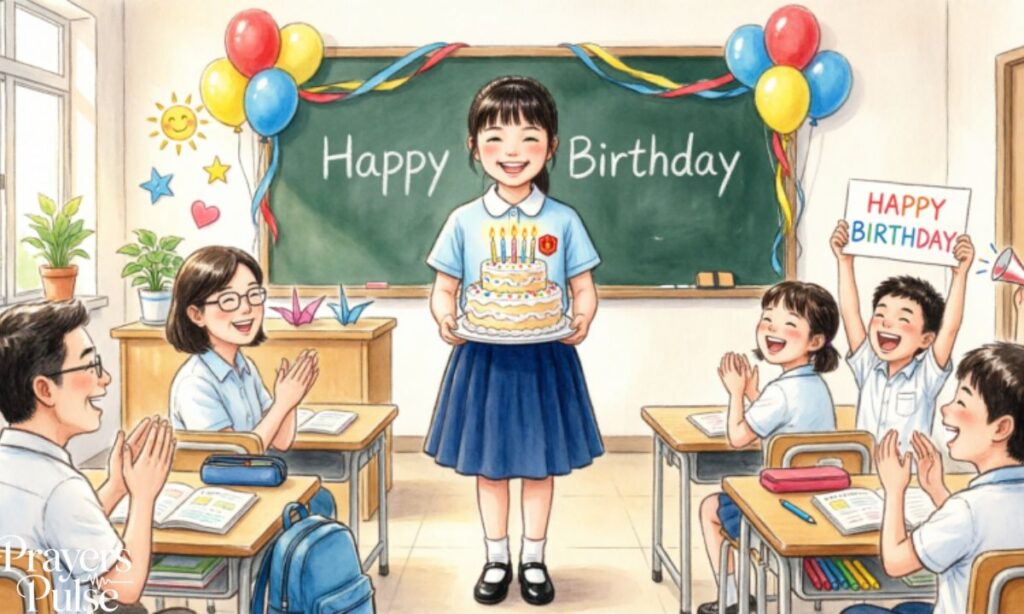 Happy Birthday Wishes for Students from School
