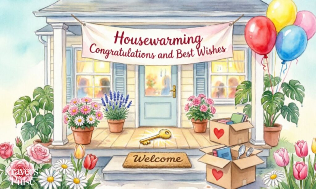 Housewarming Congratulations and Best Wishes