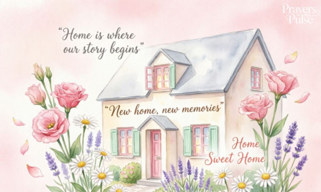 New Home Quotes Short