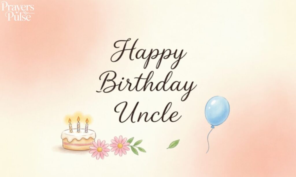  Simple & Sweet Birthday Wishes for Uncle