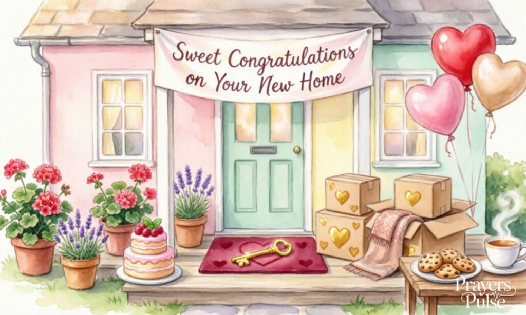 Sweet Congratulations on Your New Home