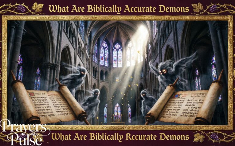 What Are Biblically Accurate Demons? Meaning, Nature & Role in Scripture